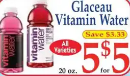 Market Basket Glaceau Vitamin Water offer