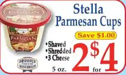 Market Basket Stella Parmesan Cups offer