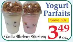 Market Basket Yogurt Parfaits offer
