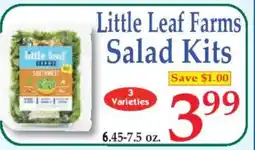 Market Basket Little Leaf Farms Salad Kits offer