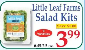 Market Basket Little Leaf Farms Salad Kits offer