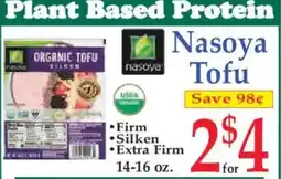 Market Basket Nasoya Tofu offer