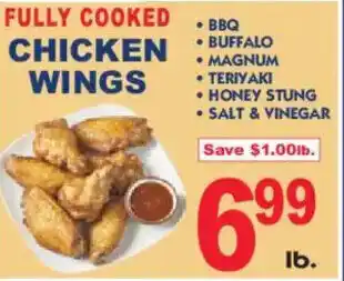 Market Basket Chicken wings offer