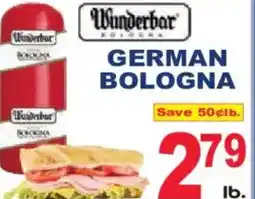 Market Basket German bologna offer