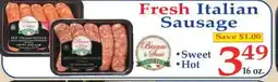 Market Basket Italian sausage offer