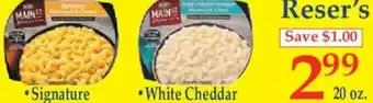 Market Basket Reser's offer