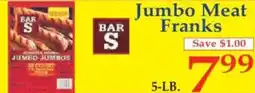 Market Basket Jumbo Meat Franks offer