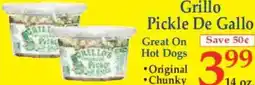 Market Basket Grillo Pickle De Gallo offer
