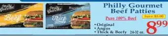 Market Basket Philly Gourmet Beef Patties offer