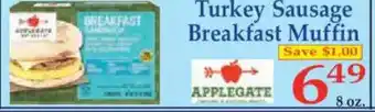 Market Basket Turkey Sausage Breakfast Muffin offer