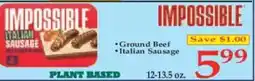 Market Basket Italian sausage offer