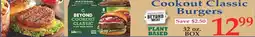 Market Basket Cookout Classic Burgers offer