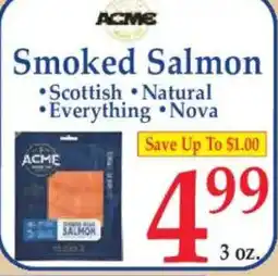 Market Basket Smoked Salmon offer