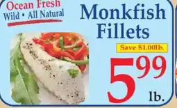 Market Basket Monkfish Fillets offer