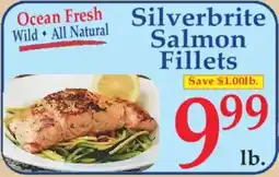 Market Basket Silverbrite Salmon Fillets offer
