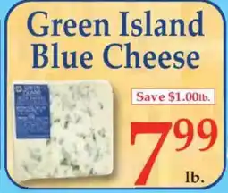 Market Basket Green Island Blue Cheese offer