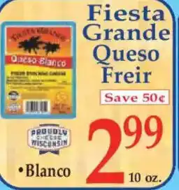 Market Basket Fiesta Grande Queso Freir offer