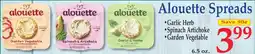 Market Basket Alouette Spreads offer