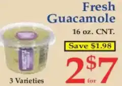 Market Basket Fresh Guacamole offer