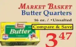 Market Basket MARKET BASKET Butter Quarters offer
