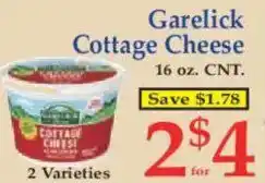 Market Basket Garelick Cottage Cheese offer