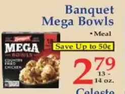Market Basket Banquet Mega Bowls offer