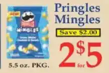 Market Basket Pringles Mingles offer