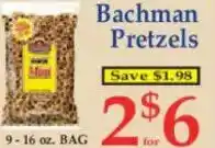 Market Basket Bachman Pretzels offer