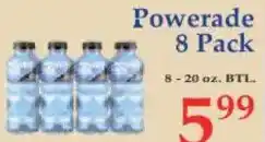 Market Basket Powerade offer
