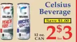 Market Basket Celsius Beverage offer