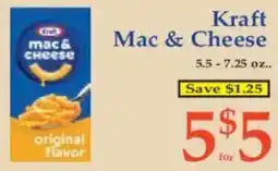 Market Basket Kraft Mac & Cheese offer