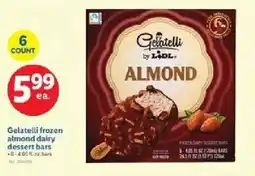 Lidl Gelatelli frozen almond dairy dessert bars offer