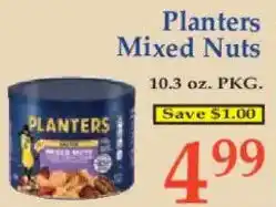 Market Basket Planters Mixed Nuts offer