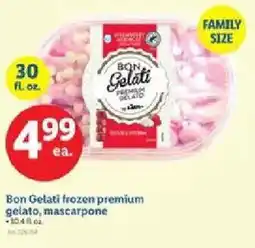 Lidl Bon Gelati frozen premium gelato, mascarpone offer