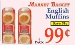 Market Basket Market basket english muffins offer