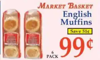Market Basket Market basket english muffins offer