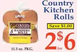 Market Basket Country Kitchen Rolls offer