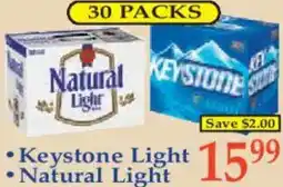 Market Basket Keystone light, natural light offer