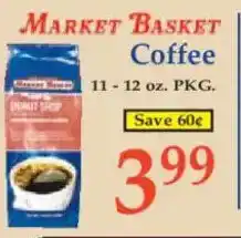 Market Basket MARKET BASKET Coffee offer