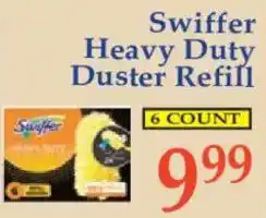 Market Basket Swiffer Heavy Duty Duster Refill offer