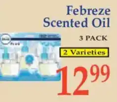 Market Basket Febreze Scented Oil offer