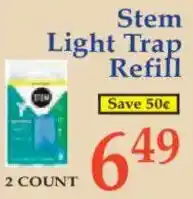 Market Basket Stem Light Trap Refill offer