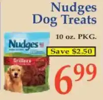 Market Basket Nudges Dog Treats offer