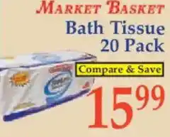 Market Basket MARKET BASKET Bath Tissue offer