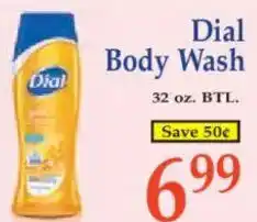 Market Basket Dial Body Wash offer
