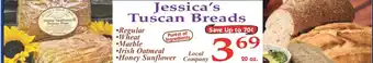 Market Basket Jessica's Tuscan Breads offer