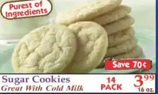 Market Basket Sugar Cookies offer