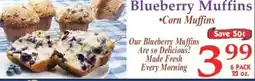 Market Basket Blueberry Muffins offer