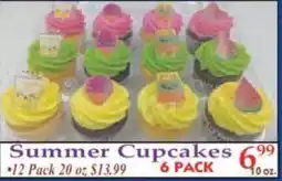 Market Basket Summer Cupcakes offer