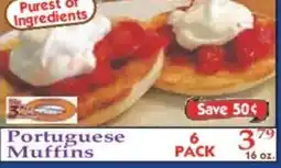 Market Basket Portuguese Muffins offer